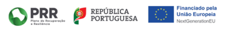PRR Plano de Recuperação e Resiliência, República Portuguesa, financed by the European Union NextGenerationEU